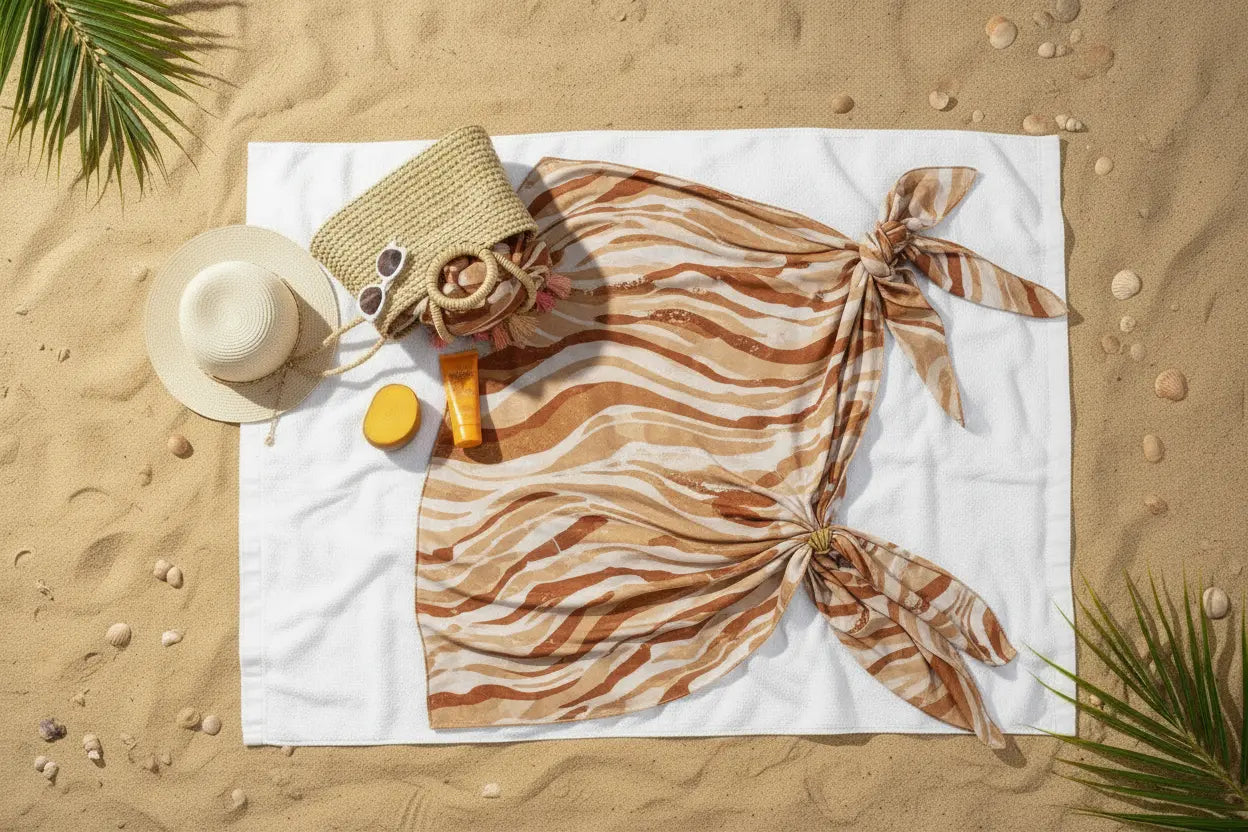 Sarong Freedom coton bio REDSWIM