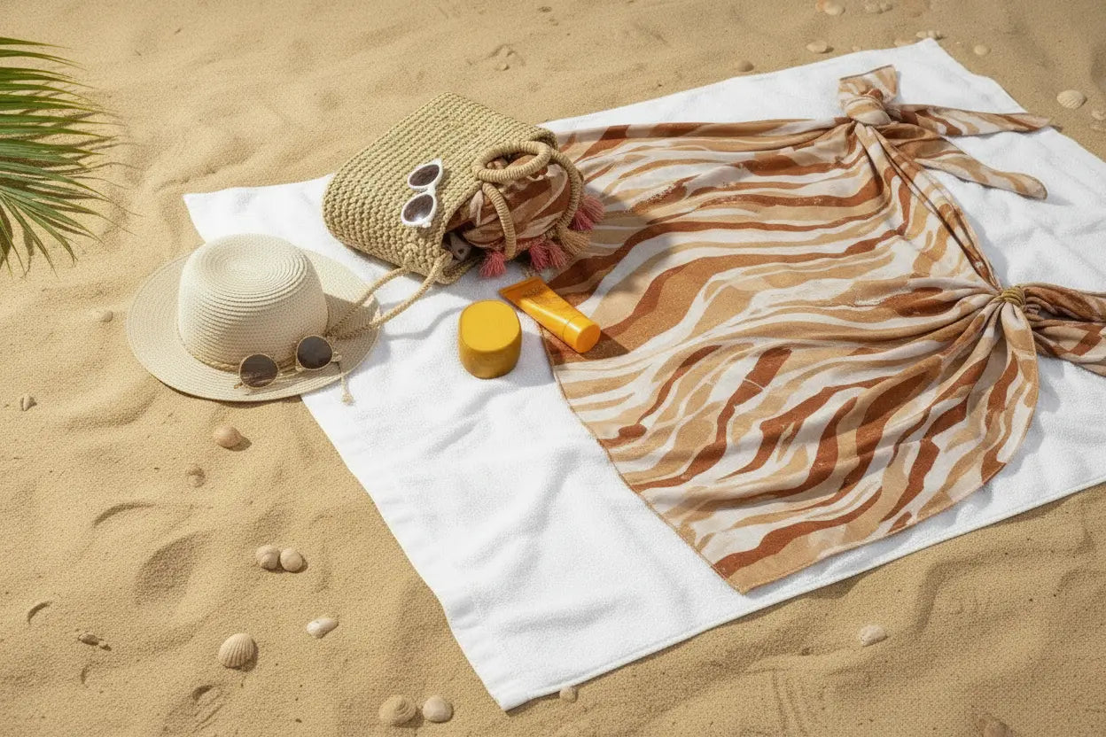 Sarong Freedom coton bio REDSWIM